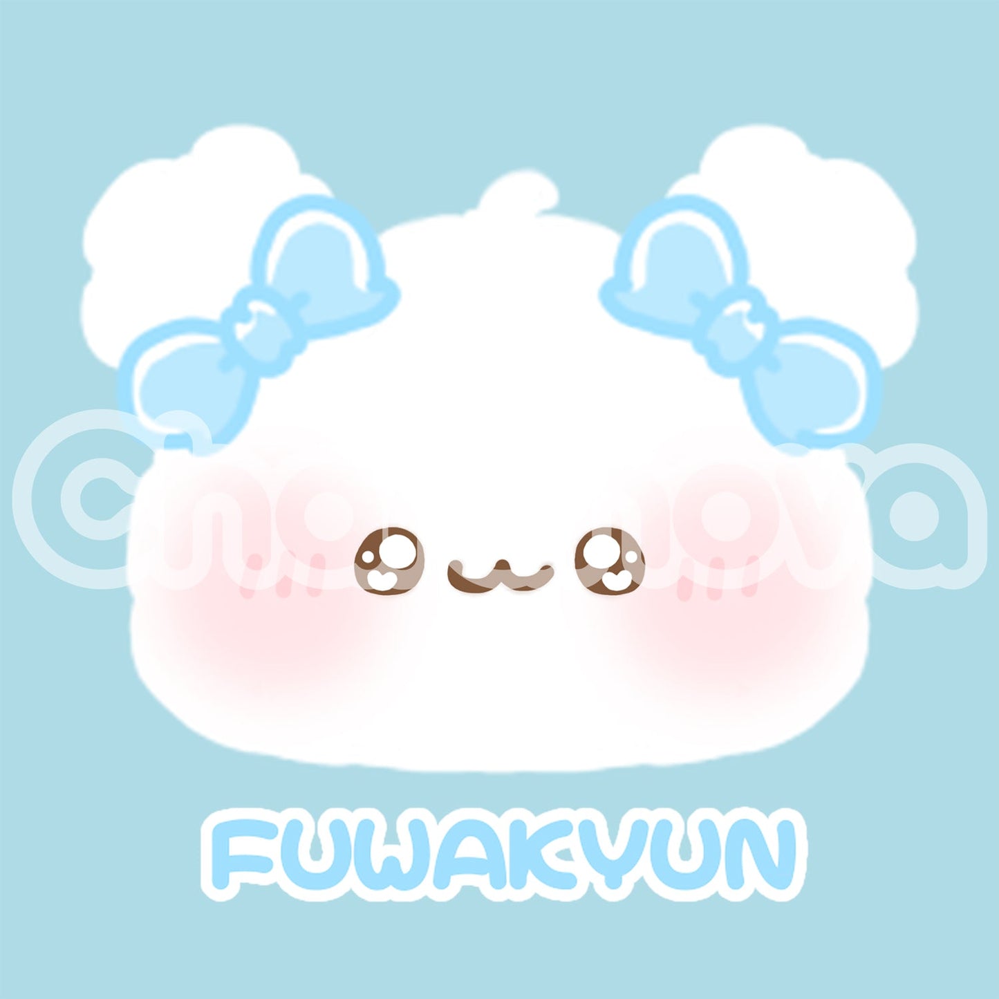 ちむむ。 半袖Tシャツ【ふわきゅるん♡(ふわきゅん♡)】
