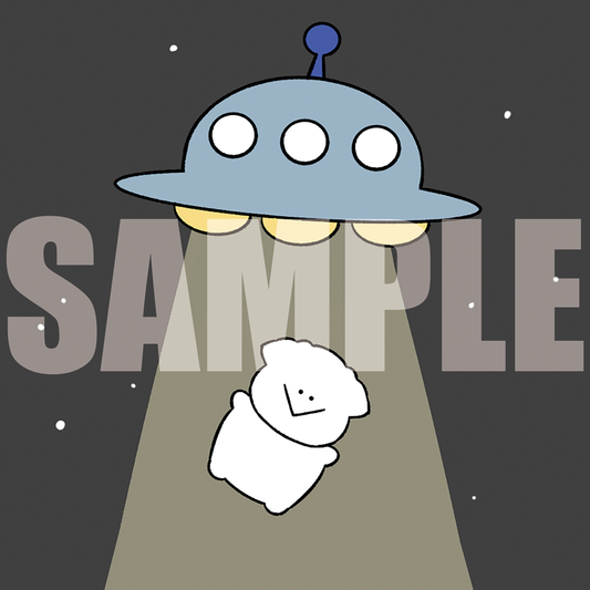 あきの ミニ絵皿【全力まるちぃず|UFO】