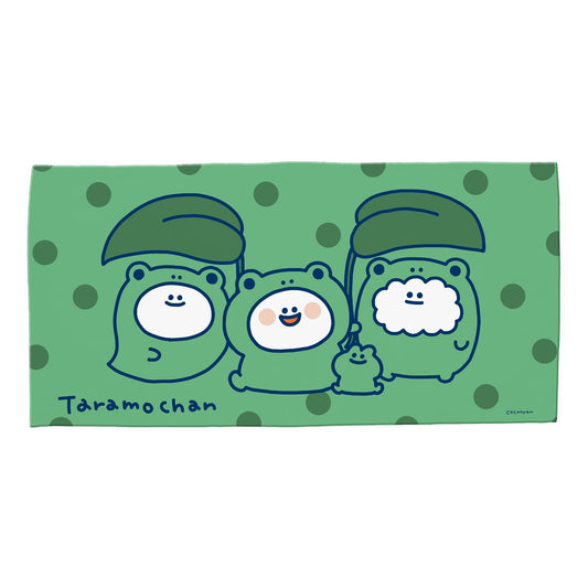 coconyan バスタオル/フェイスタオル・セット【カエルさんよ〜(たらもちゃん)】