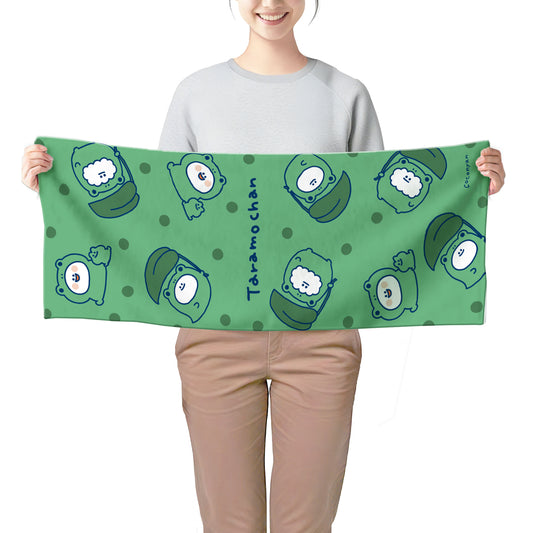 coconyan フェイスタオル【カエルさんよ〜(たらもちゃん)】