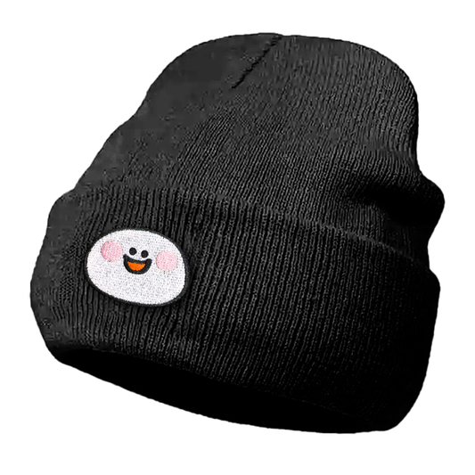 coconyan ニット帽【たらもちゃん おカオ刺繍】