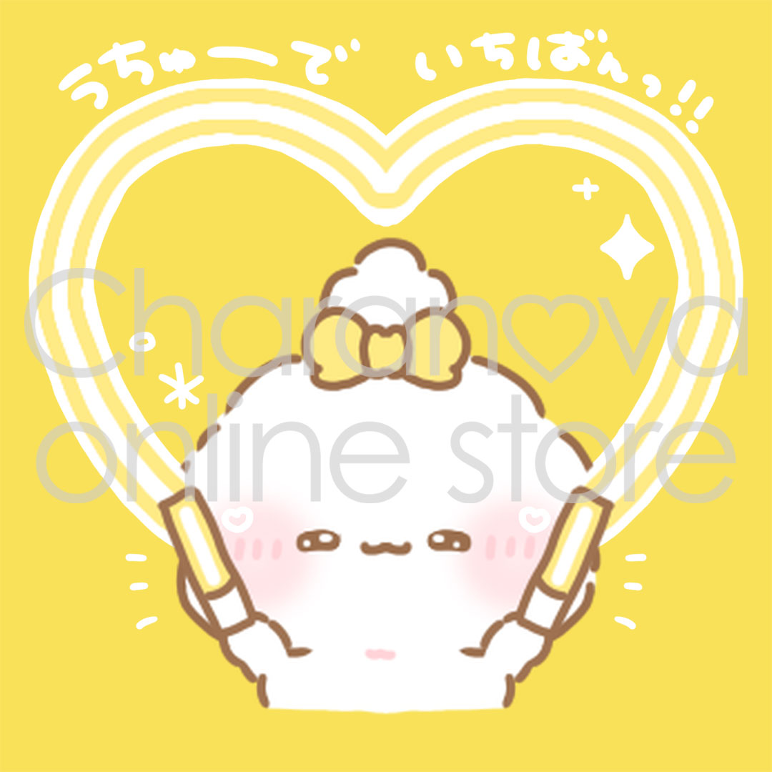 ちむむ。長袖Tシャツ【ふわきゅん♡うちゅうでいちばん】