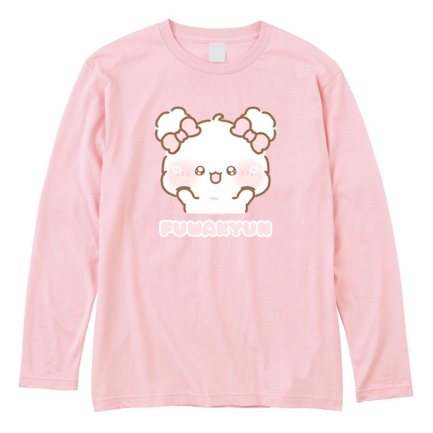 ちむむ。長袖Tシャツ【ふわきゅん♡むにっ】