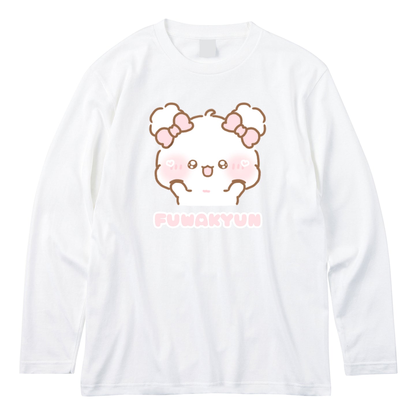 ちむむ。長袖Tシャツ【ふわきゅん♡むにっ】