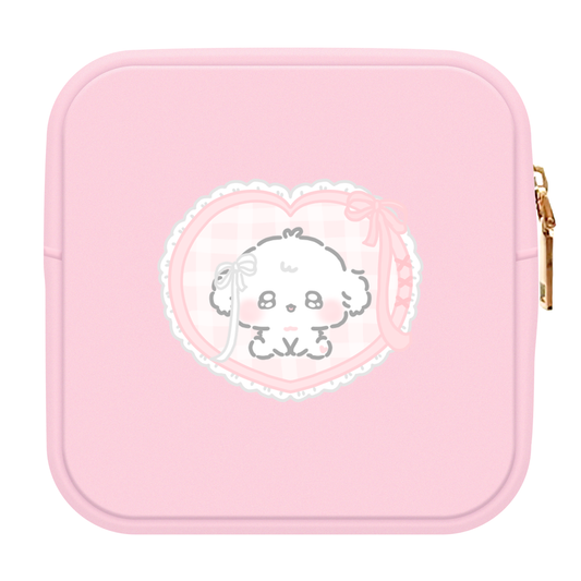 ちむむ。コスメポーチ【ふにゅ ふりる】
