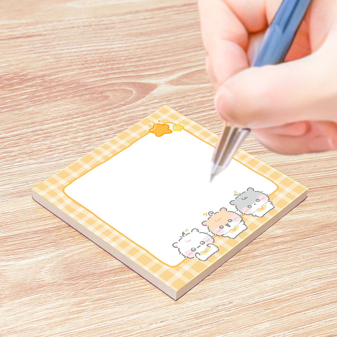 ちむむ。メモパッド【もしゃはむ】