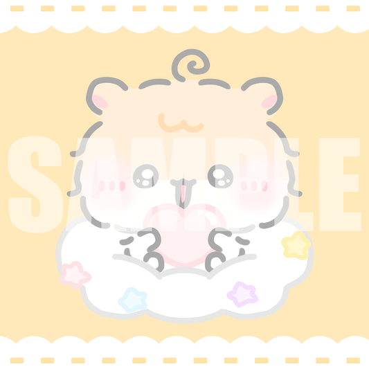 ちむむ。ミニハンカチタオル【もしゃはむ ちゃも】