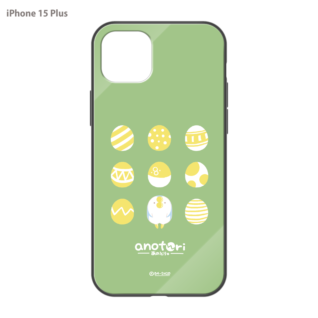 ダーシオ ガラスiPhoneケース【あのとり。たまご】