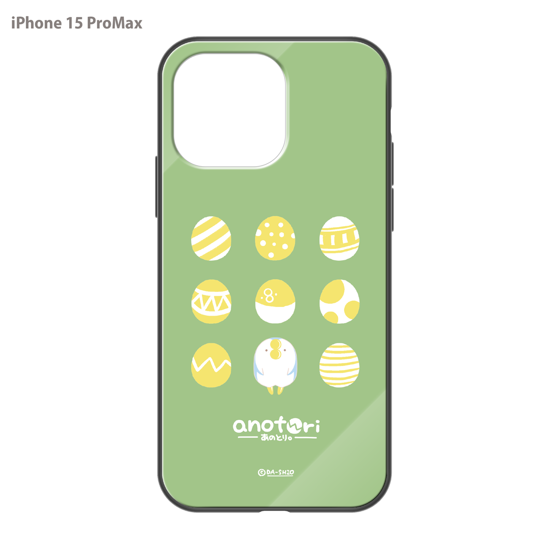 ダーシオ ガラスiPhoneケース【あのとり。たまご】