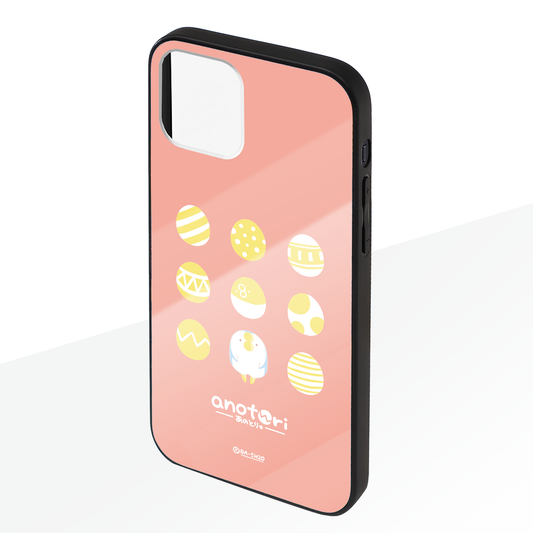 ダーシオ ガラスiPhoneケース【あのとり。たまご】