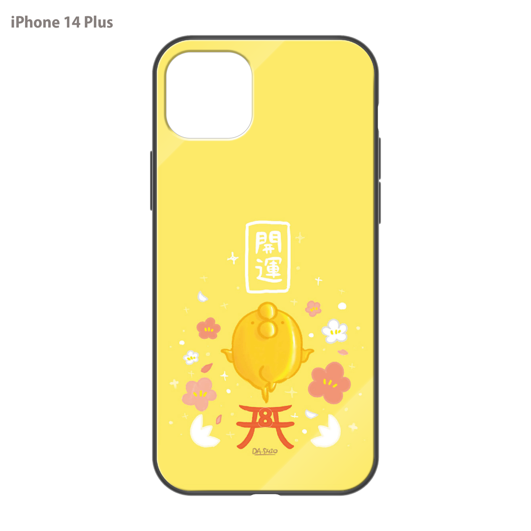 ダーシオ ガラスiPhoneケース【開運!金のあのとり。】