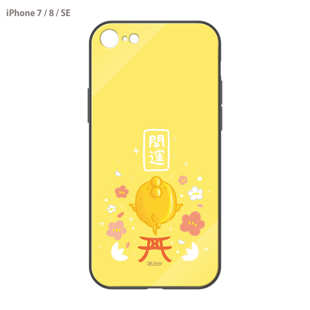 ダーシオ ガラスiPhoneケース【開運!金のあのとり。】