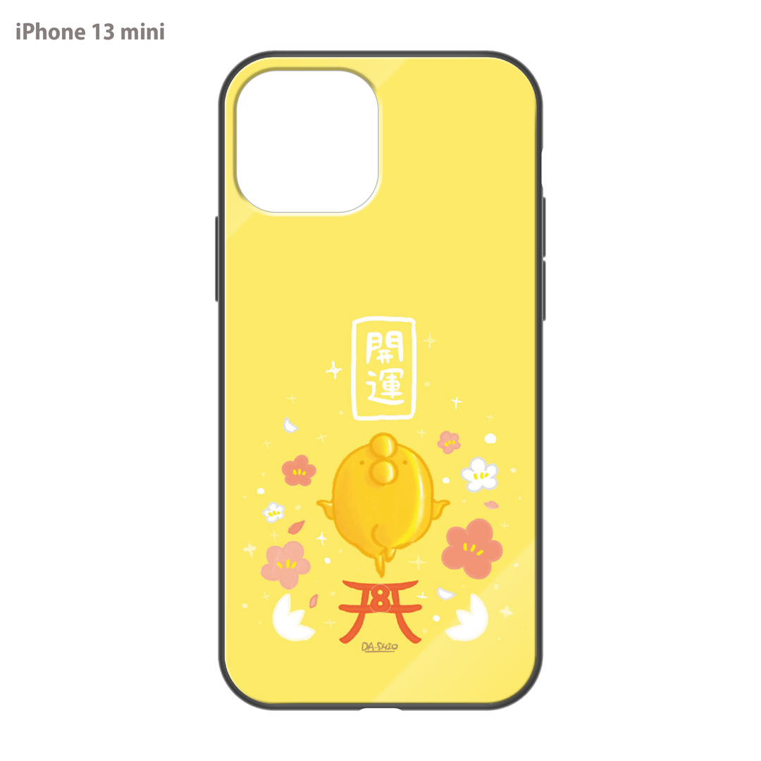 ダーシオ ガラスiPhoneケース【開運!金のあのとり。】