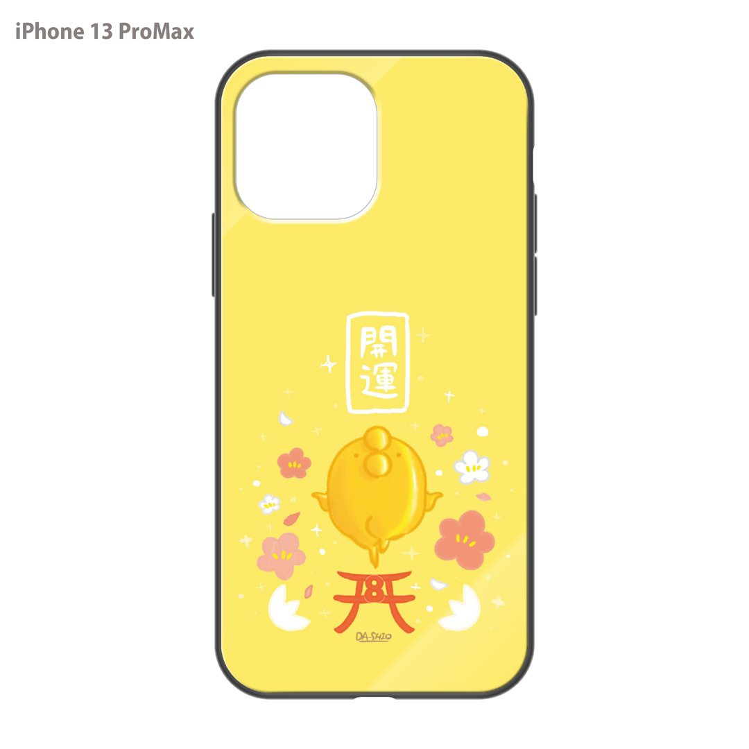 ダーシオ ガラスiPhoneケース【開運!金のあのとり。】