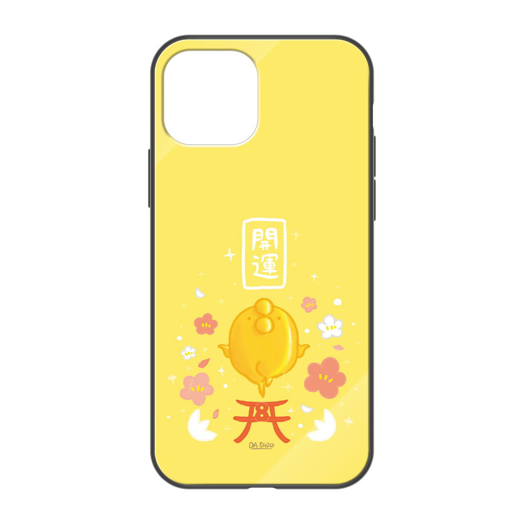 ダーシオ ガラスiPhoneケース【開運!金のあのとり。】