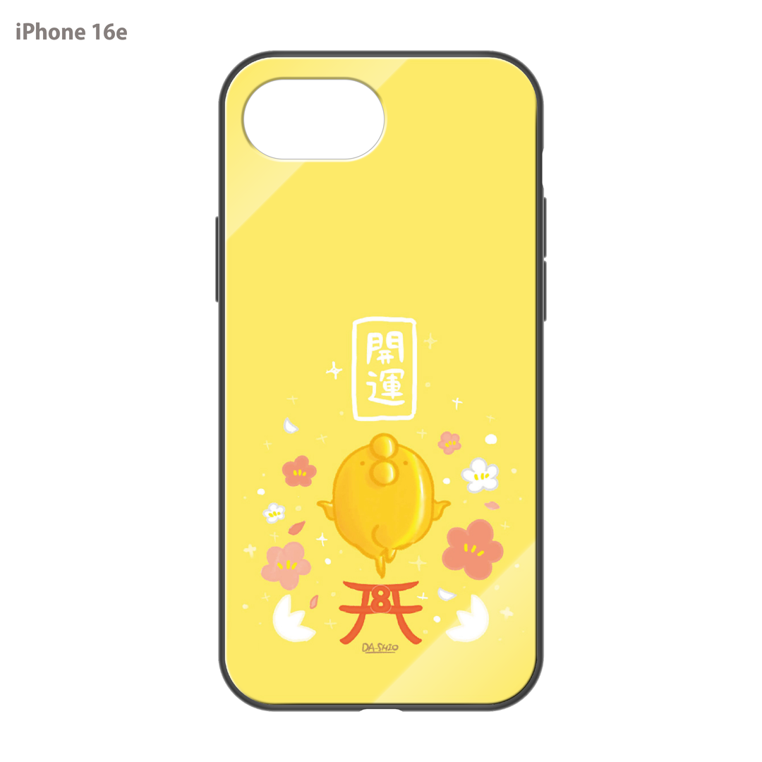 ダーシオ ガラスiPhoneケース【開運!金のあのとり。】