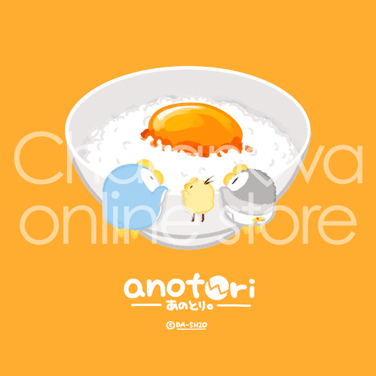 ダーシオ ミニハンカチタオル【あのとり。たまごかけご飯】