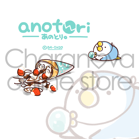 ダーシオ ミニハンカチタオル【あのとり。転んじゃった】