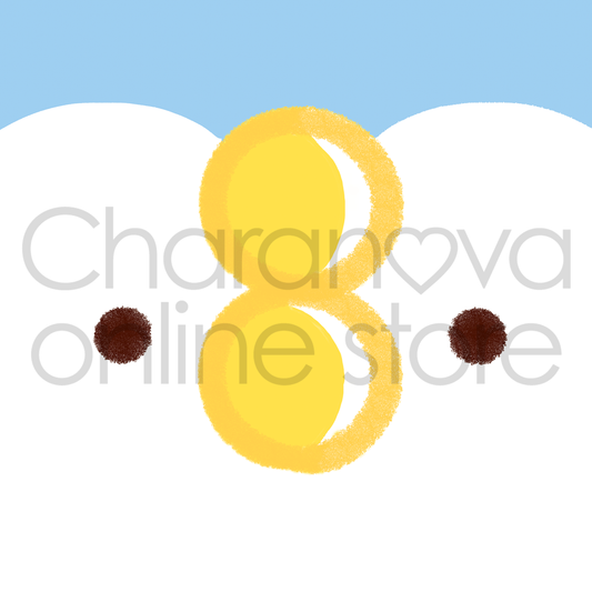 ダーシオ ミニハンカチタオル【あのとり。ドアップ】