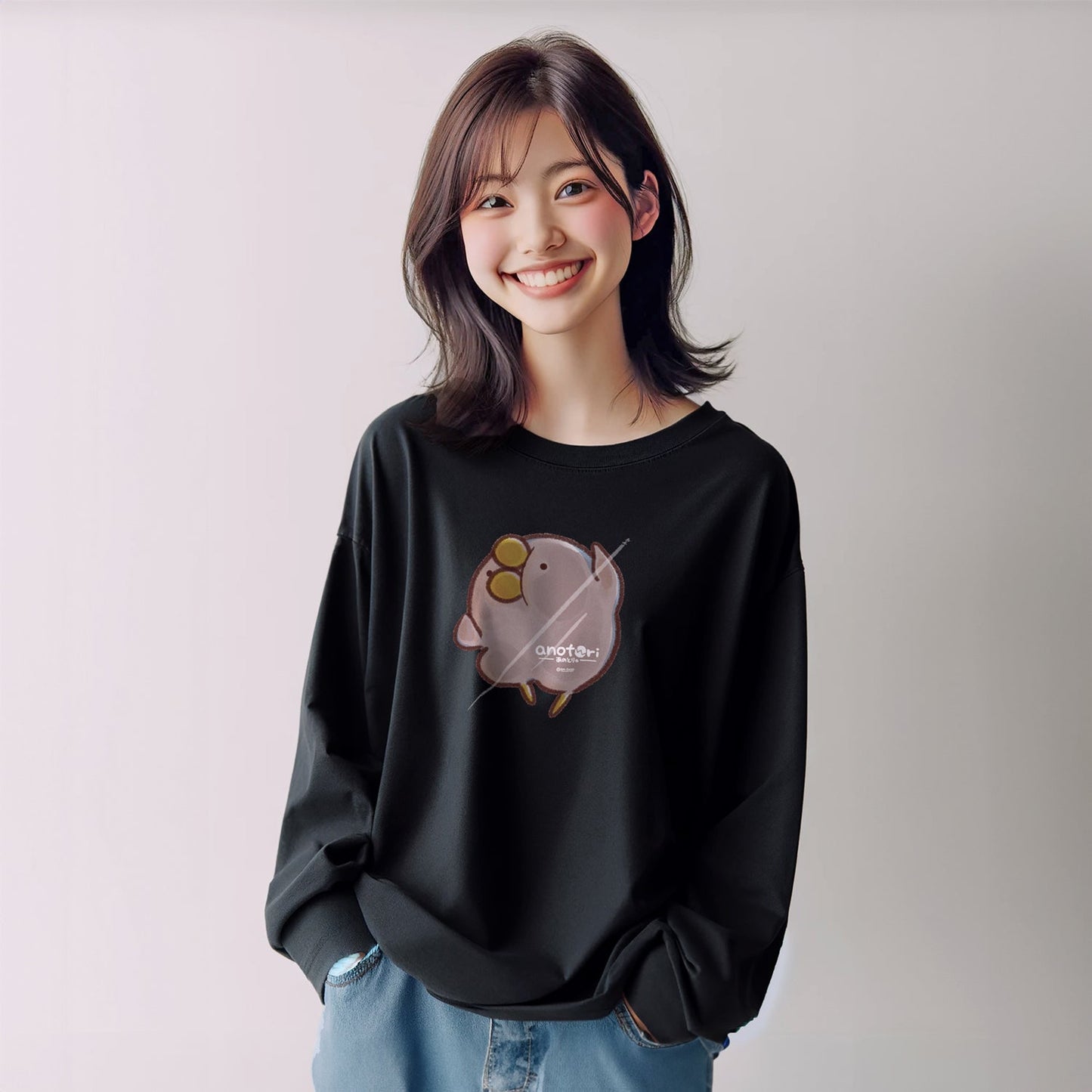 ダーシオ 長袖Tシャツ【あのとり。見えない壁】