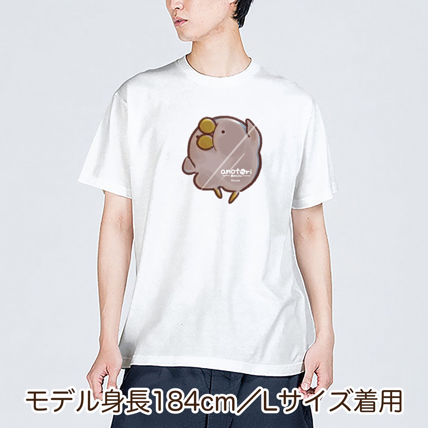 ダーシオ 半袖Tシャツ【あのとり。見えない壁】