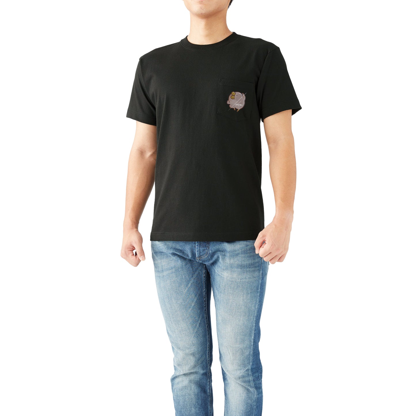 ダーシオ ポケット・スタンプTシャツ【あのとり。見えない壁】