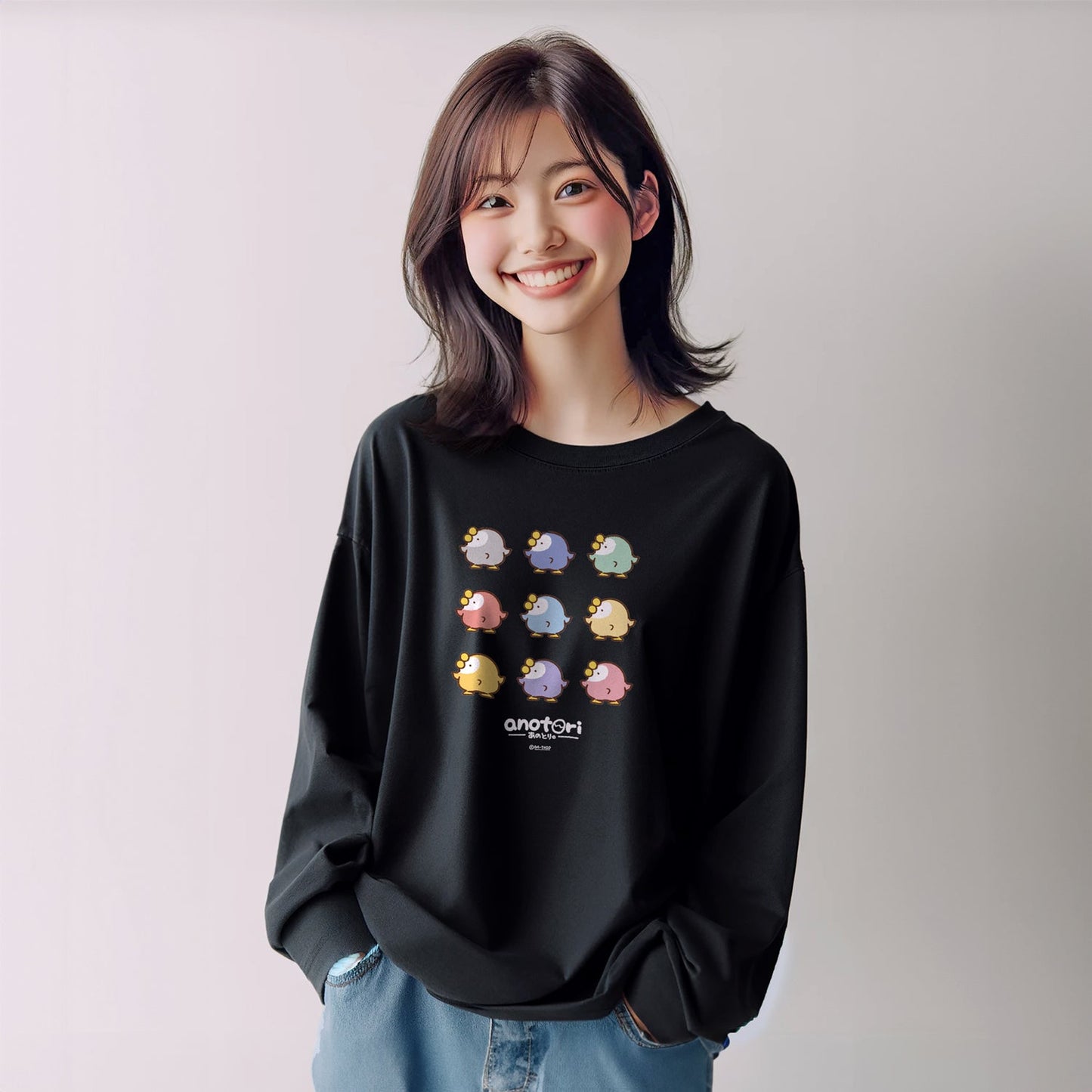 ダーシオ 長袖Tシャツ【あのとり。カラーズ】