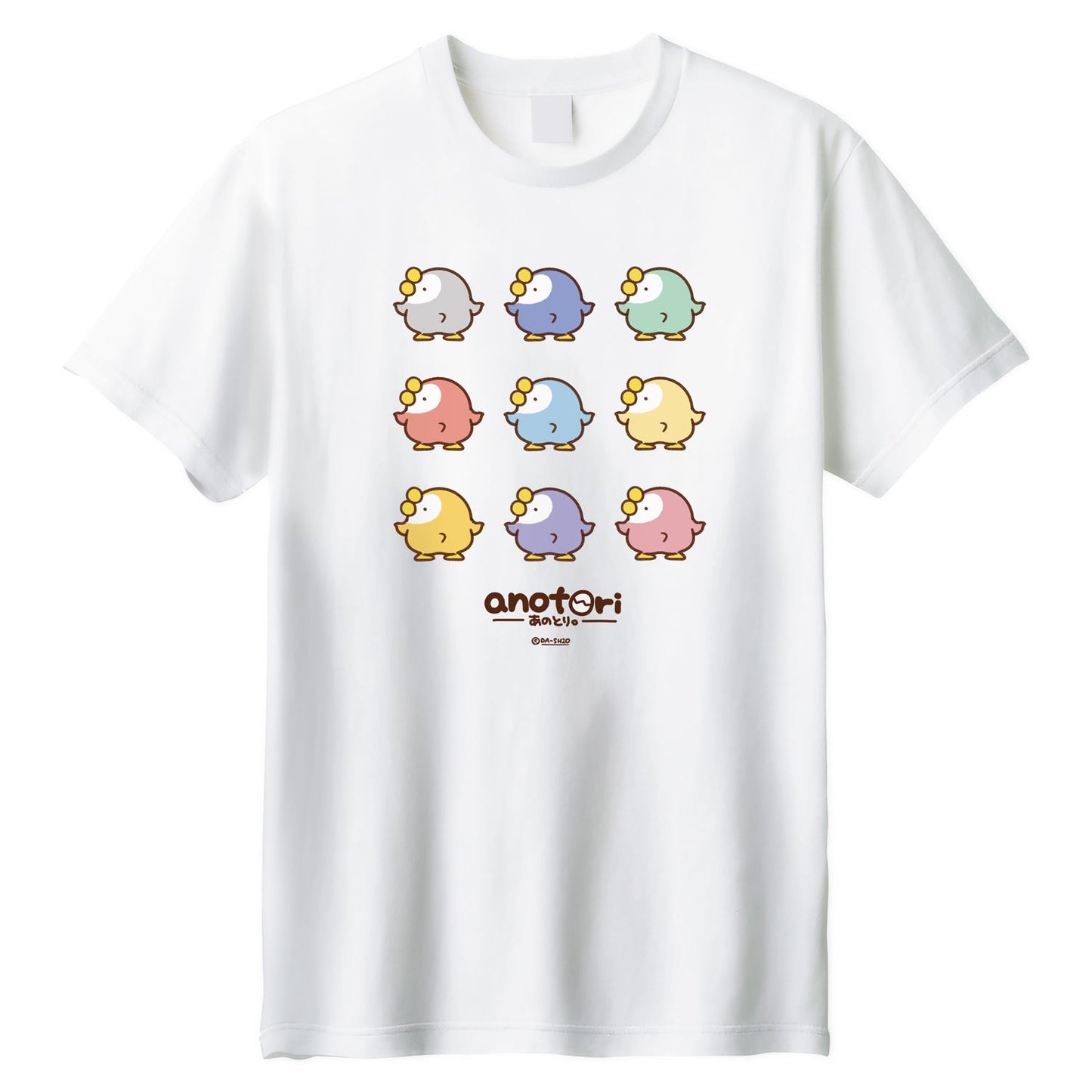 ダーシオ 半袖Tシャツ【あのとり。カラーズ】