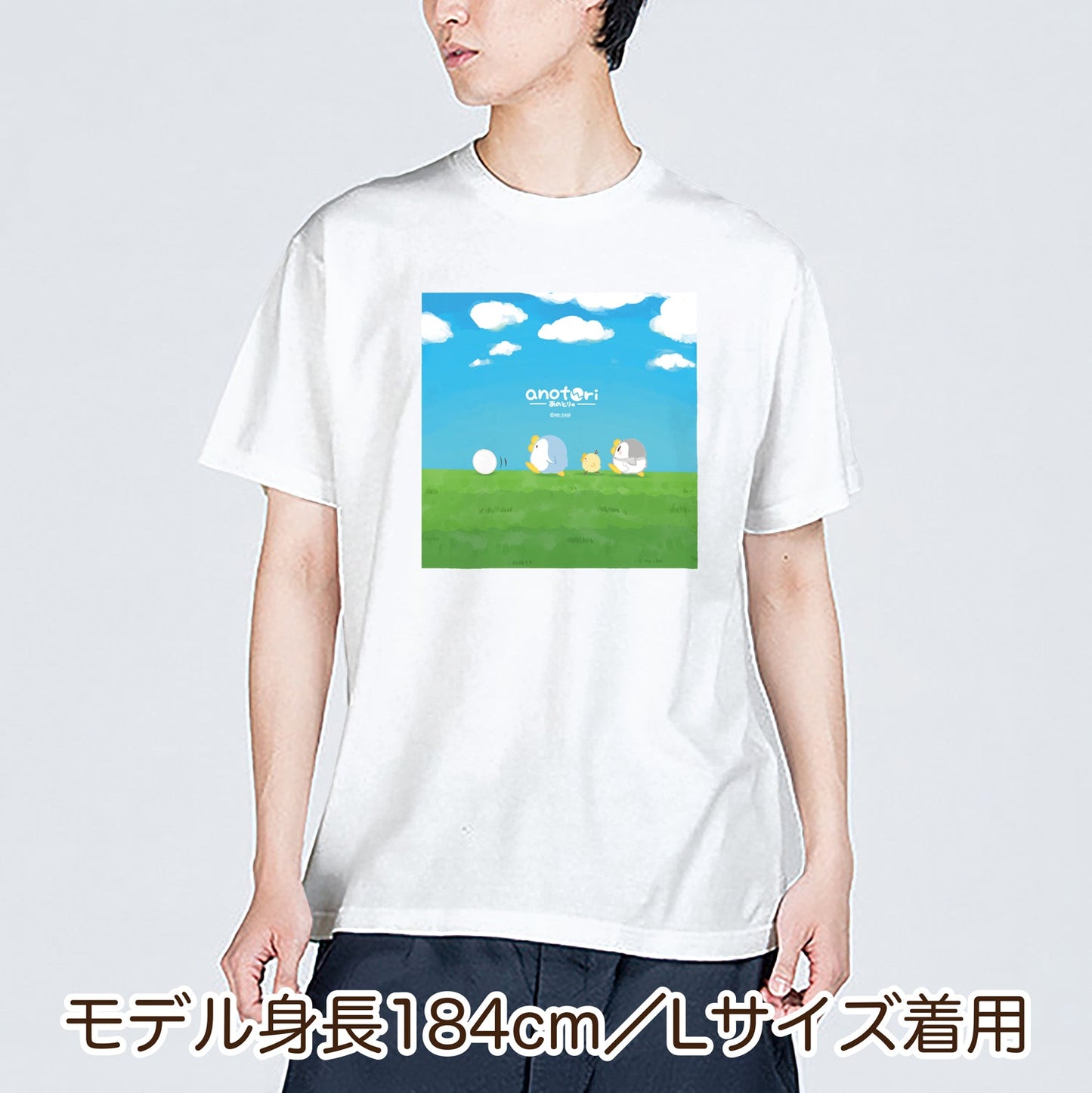 ダーシオ 半袖Tシャツ【あのとり。お散歩】