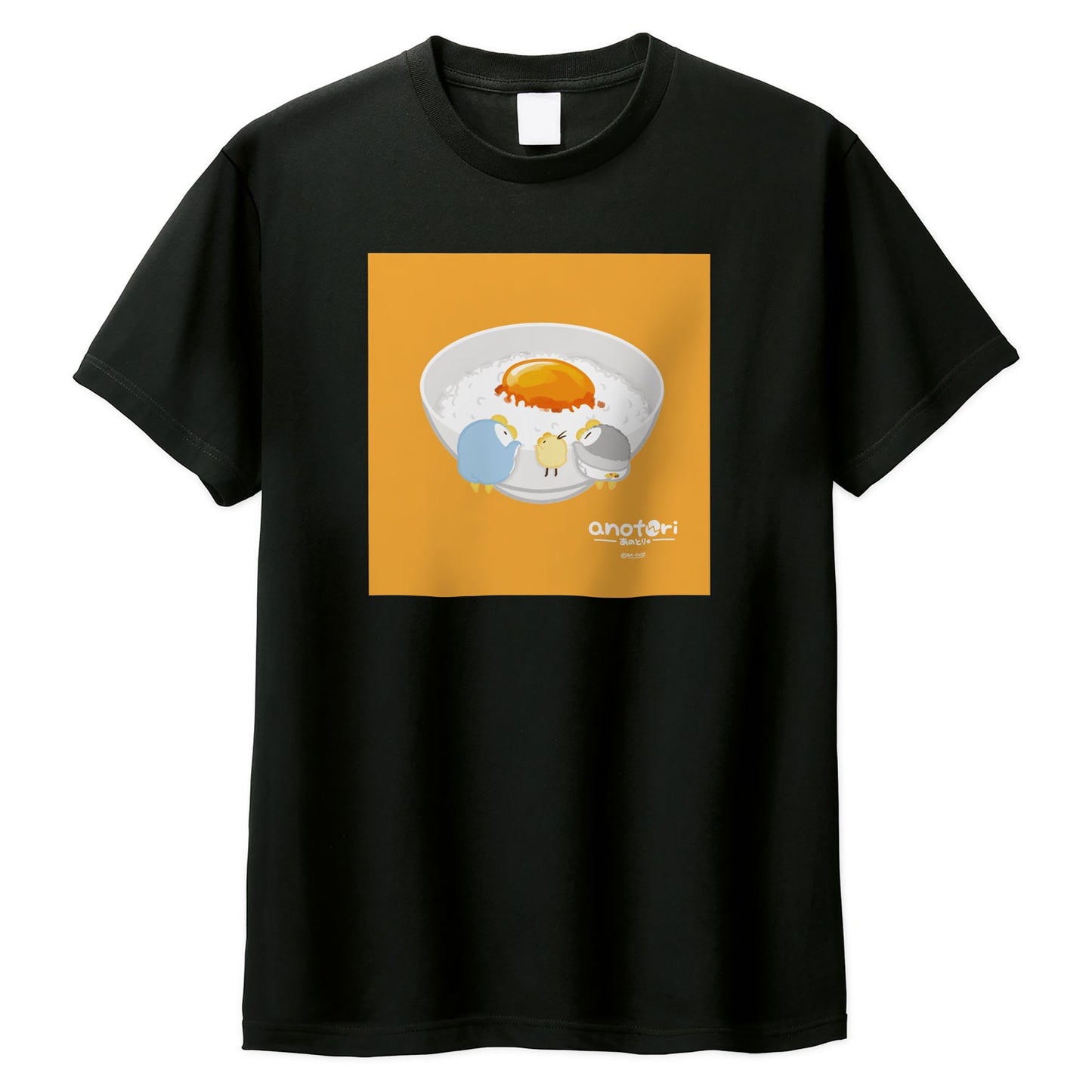 ダーシオ 半袖Tシャツ【あのとり。たまごかけご飯】