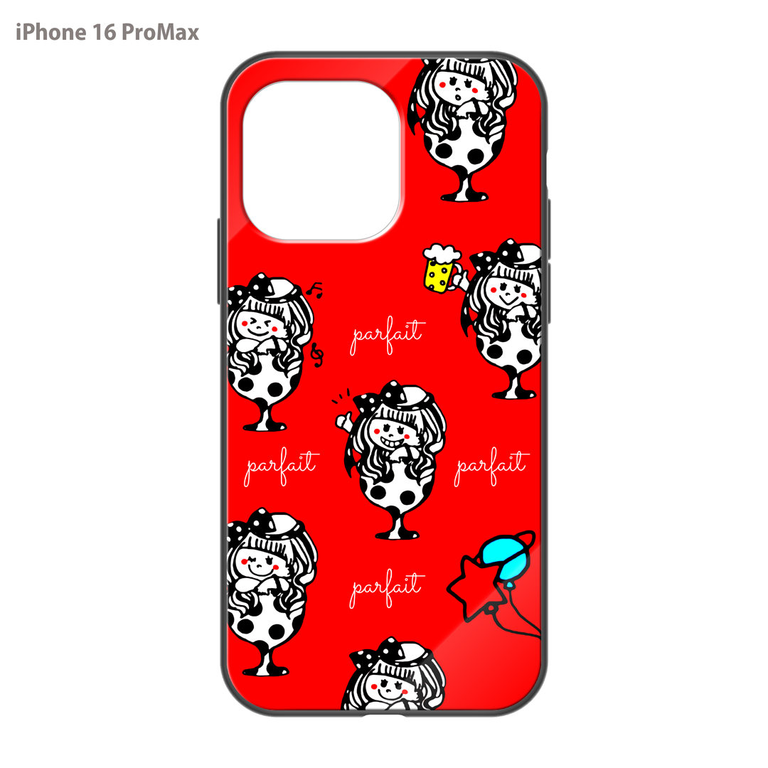 IAM MAIMAI ガラスiPhoneケース【Lots of parfaits.】