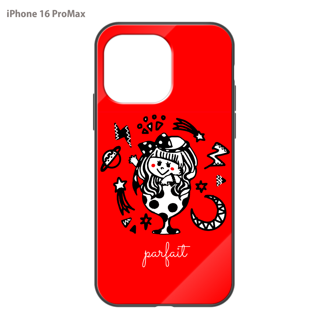 IAM MAIMAI ガラスiPhoneケース【Parfait and the Universe】