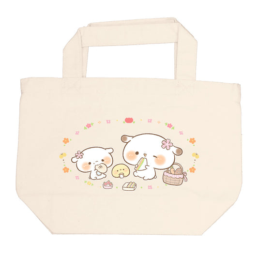 かなち。ミニトートバッグ【もるちゃんピクニック。】
