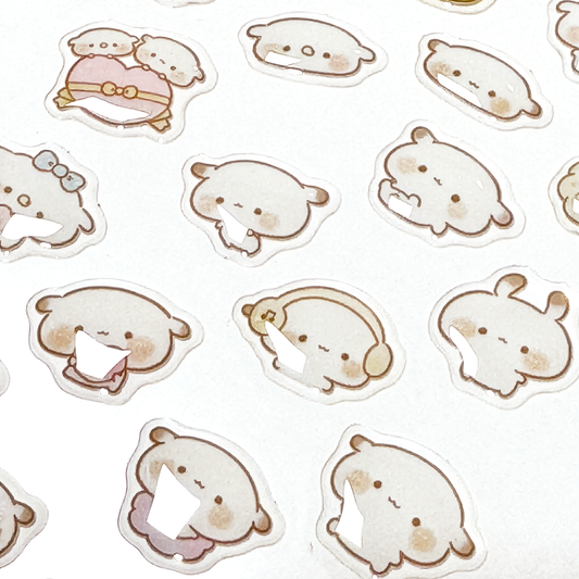 かなち。ぷくぷくシール【もるちゃんず。】
