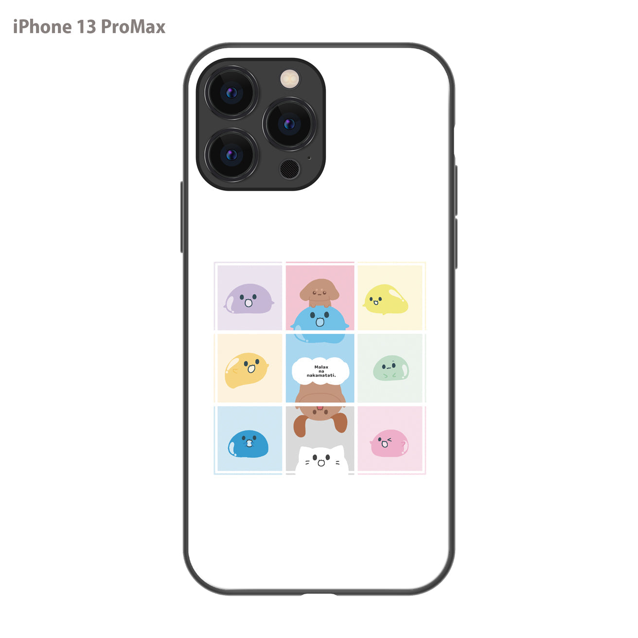 まーちゃん ガラスiPhoneケース【パネルな仲間たち】