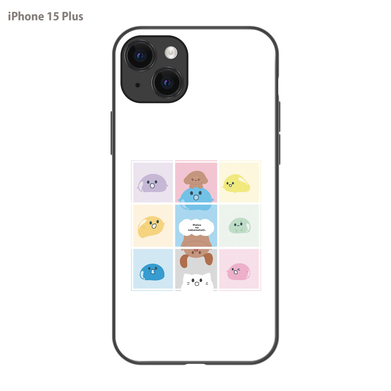 まーちゃん ガラスiPhoneケース【パネルな仲間たち】