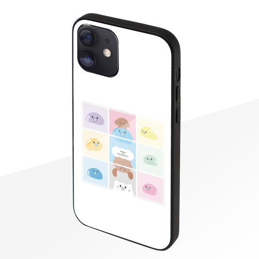 まーちゃん ガラスiPhoneケース【パネルな仲間たち】