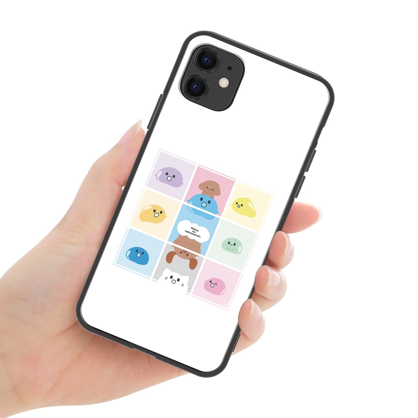 まーちゃん ガラスiPhoneケース【パネルな仲間たち】