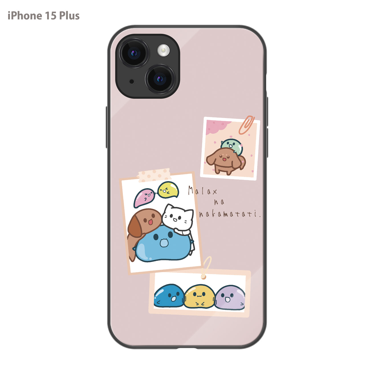 まーちゃん ガラスiPhoneケース【タグ調な仲間たち】