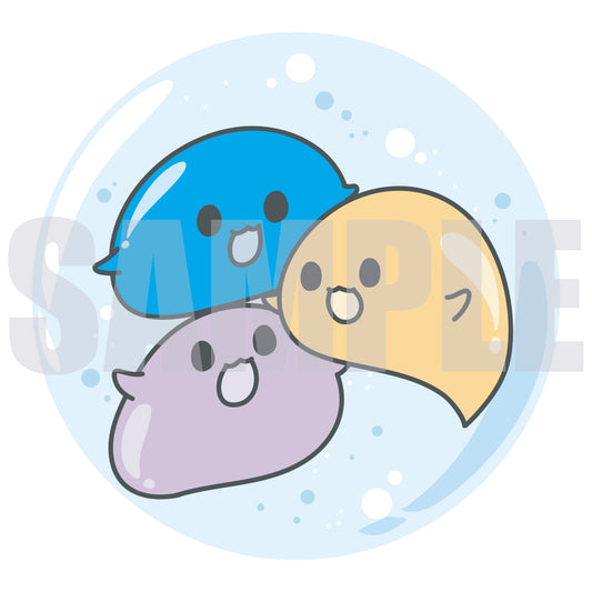 まーちゃん キーホルダー【シャボン玉な仲間たち】