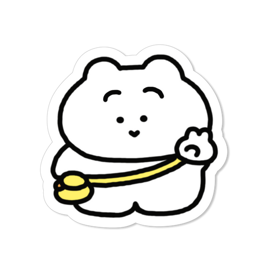 まゆげねこ ステッカー(7デザイン)