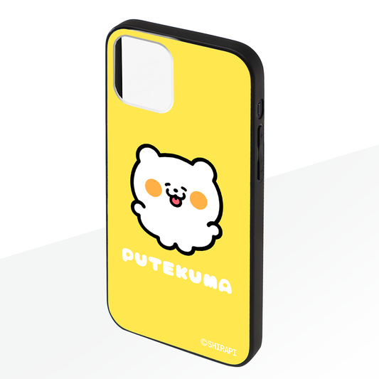 SHIRAPI ガラスiPhoneケース【ぷてくま】