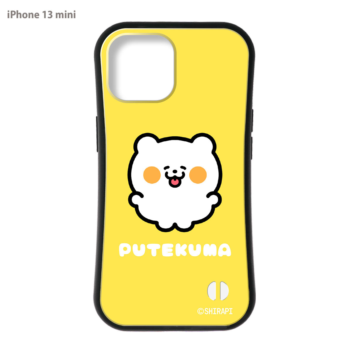 SHIRAPI グリップiPhoneケース【ぷてくま】