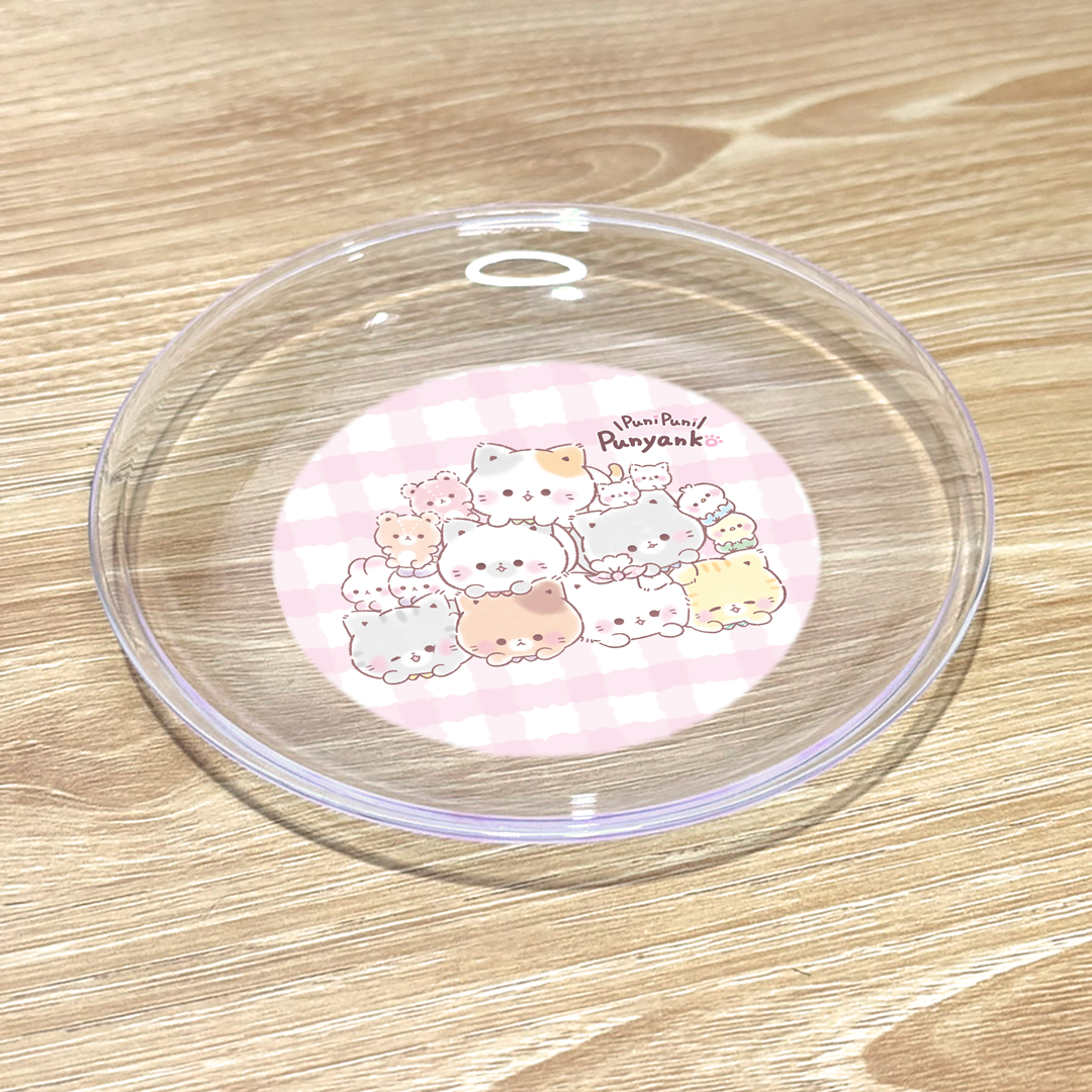 TOKUDOME ミニ絵皿【ぷにぷにぷにゃんこ|3枚セット】