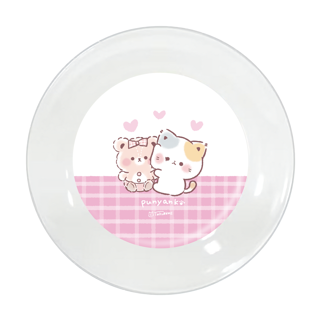 TOKUDOME ミニ絵皿【ぷにぷにぷにゃんこ|3枚セット】