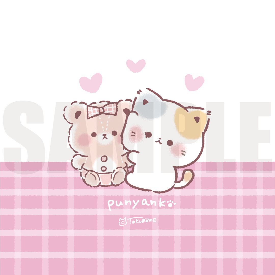 TOKUDOME ミニ絵皿【ぷにぷにぷにゃんこ|3枚セット】