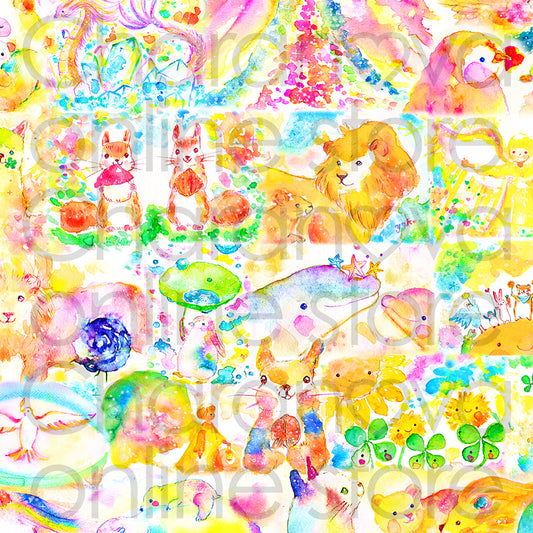 ようこ ミニハンカチタオル【colorful】