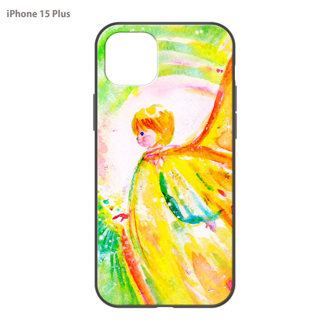 ようこ ガラスiPhoneケース【大天使ラファエル】