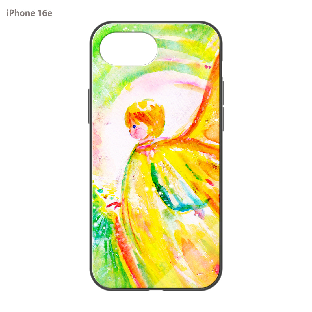 ようこ ガラスiPhoneケース【大天使ラファエル】