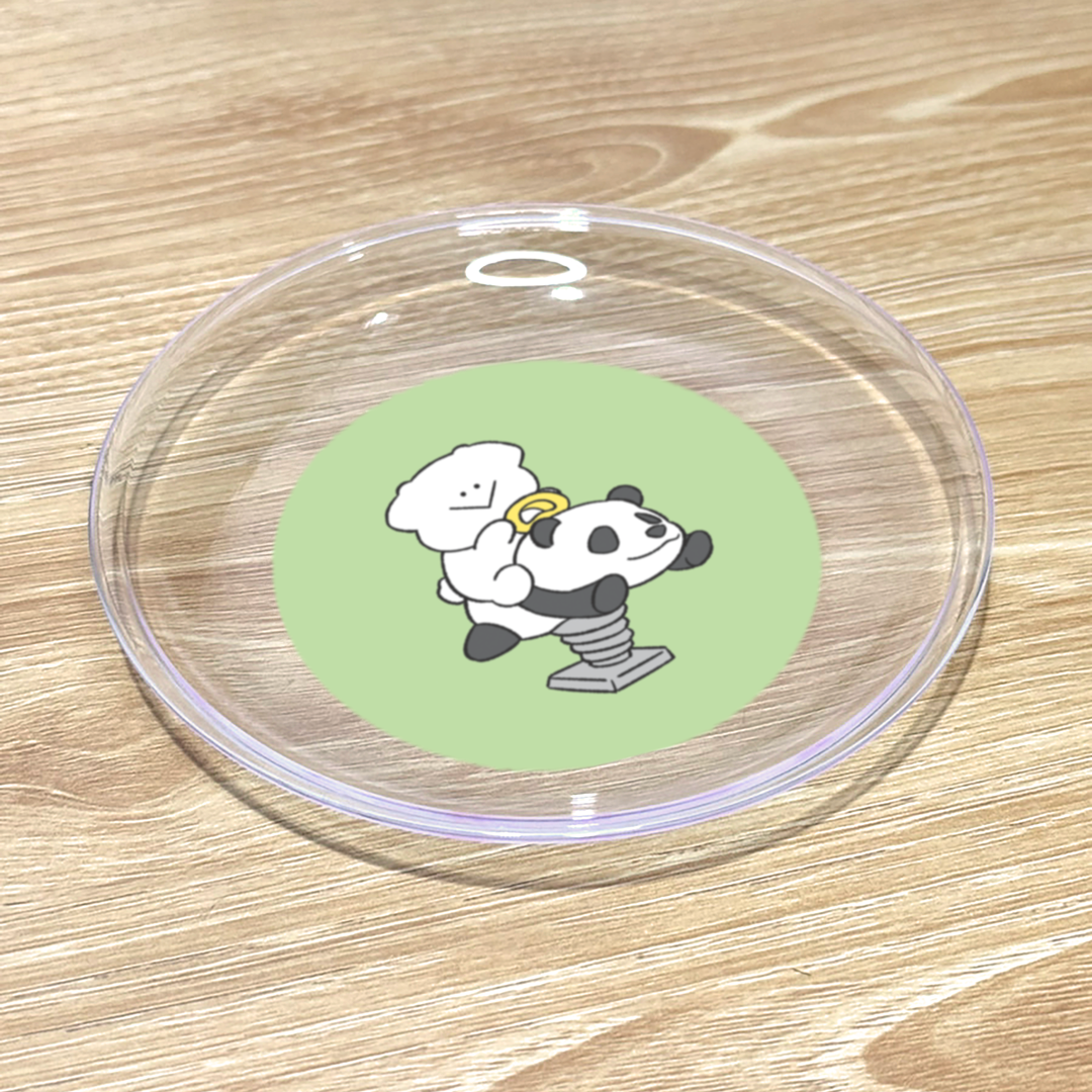 あきの ミニ絵皿【全力まるちぃず｜4枚セット】